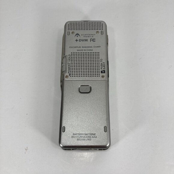 Olympus Digital Voice Recorder DM-420 Silver Handheld 2GB Internal Memory TESTED - Picture 3 of 8